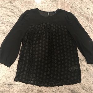 Madewell sheer top
